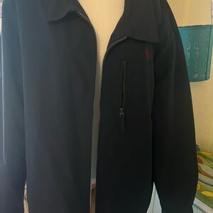 Vintage U.S. Polo Assn. Black Performance Jacket